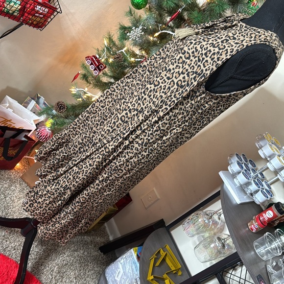 Nice Leopard HighLow Dress - Picture 4 of 5